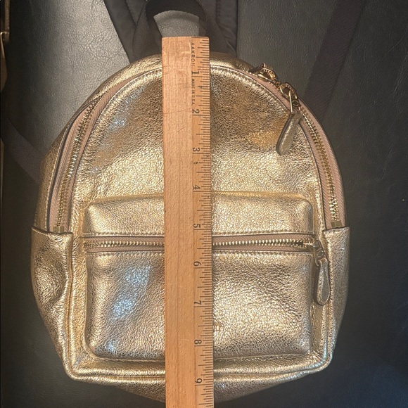 Coach Gold Backpack - Picture 6 of 7